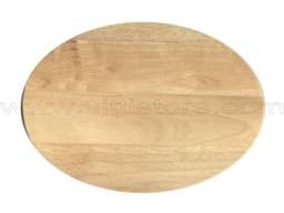 Zeige Details für Holzbrettchen oval ca. 24 x 17 cm Bild von Holzbrettchen oval ca. 24 x 17 cm