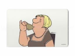 Zeige Details für Frühstücksbrettchen Loriot Frau Bild von Frühstücksbrettchen Loriot Frau