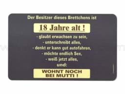 Zeige Details für Frühstücksbrettchen 18 wohnt bei Mutti Bild von Frühstücksbrettchen 18 wohnt bei Mutti