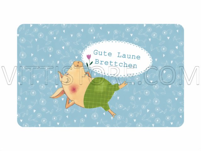 Bild von Frühstücksbrettchen Gute Laune