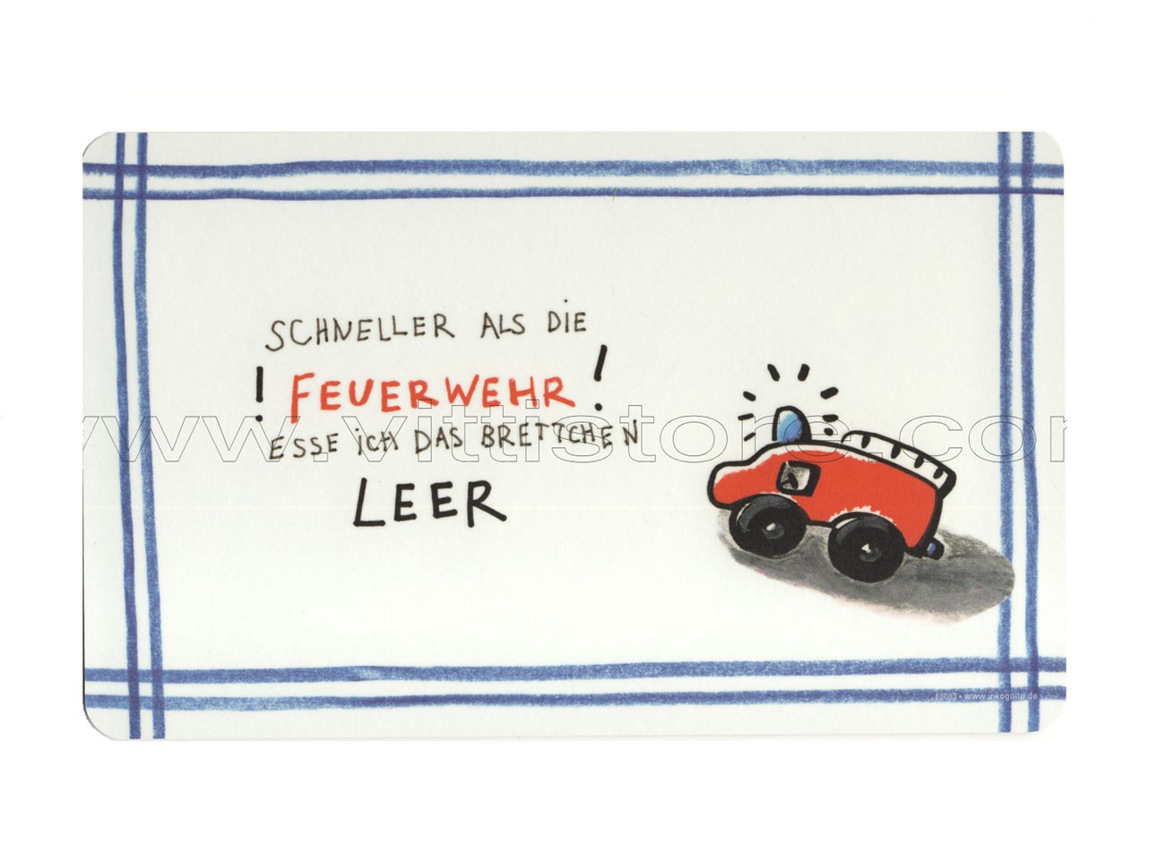 Bild von Frühstücksbrettchen Feuerwehr