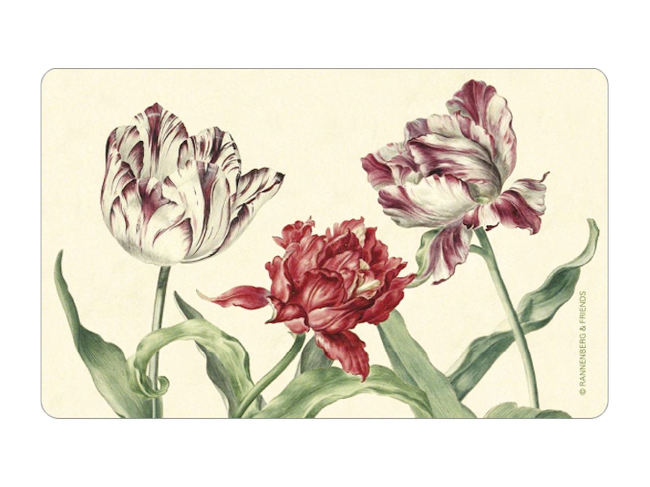 Bild von Frühstücksbrettchen Aus dem Karlsruher Tulpenbuch
