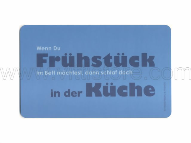 Bild von Frühstücksbrettchen Wenn du Frühstück im Bett möchtest