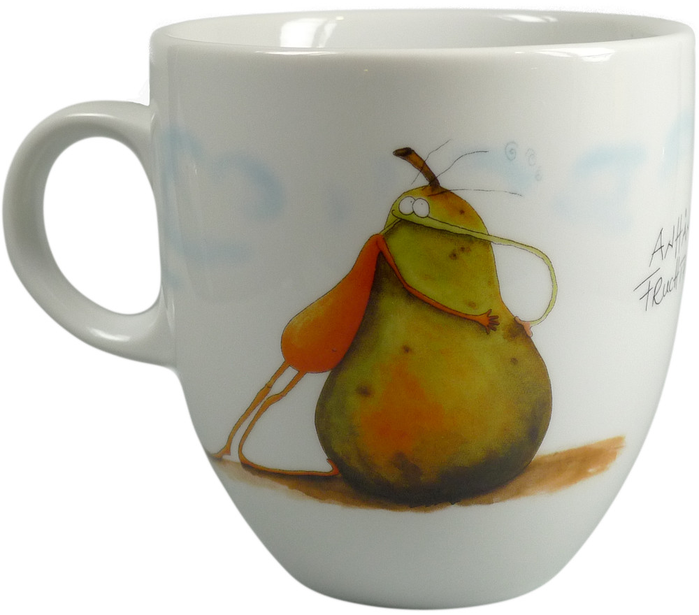 Bild von Tasse Anhängliche Fruchtfliege