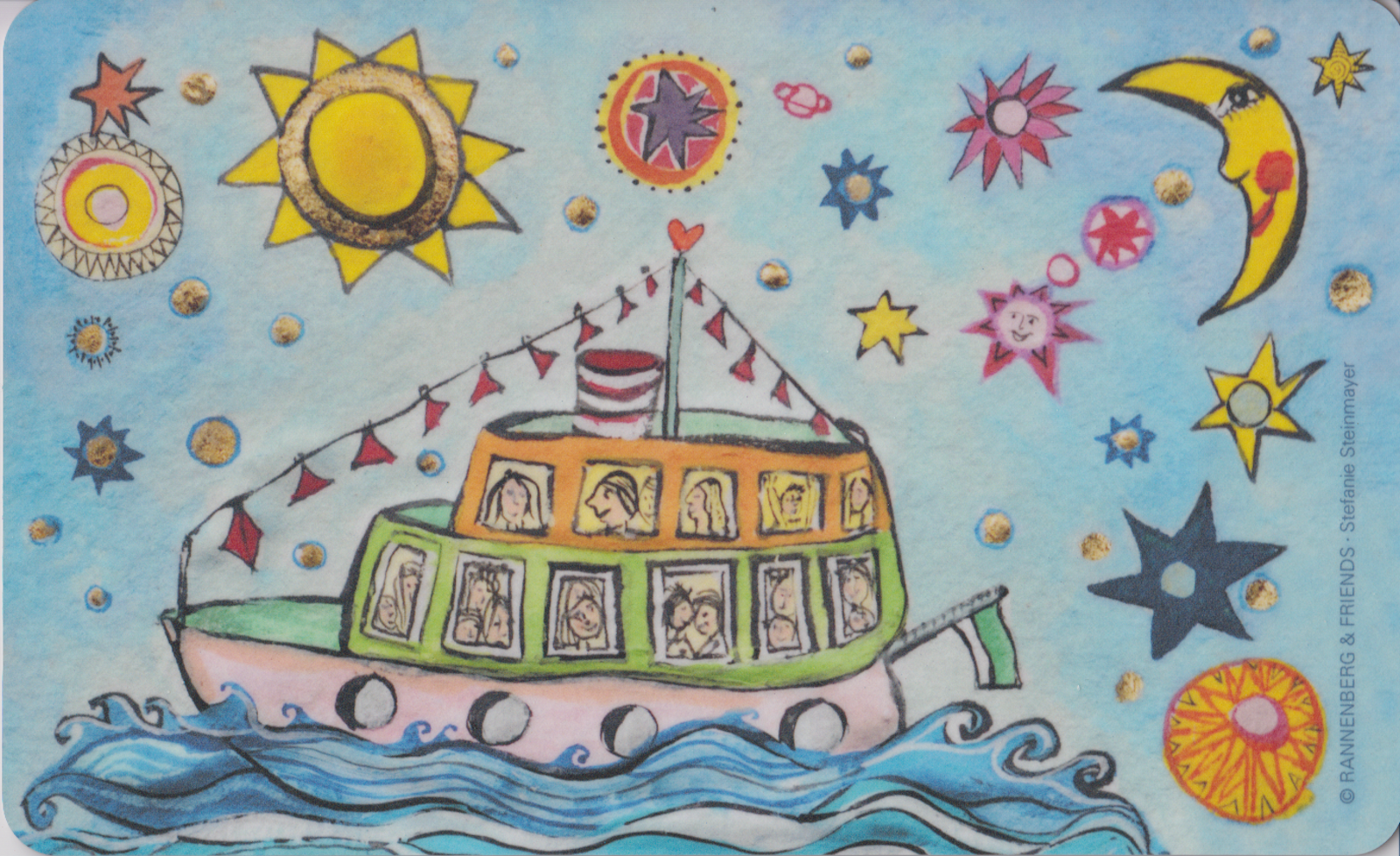 Bild von Frühstücksbrettchen Das kleine Traumschiff