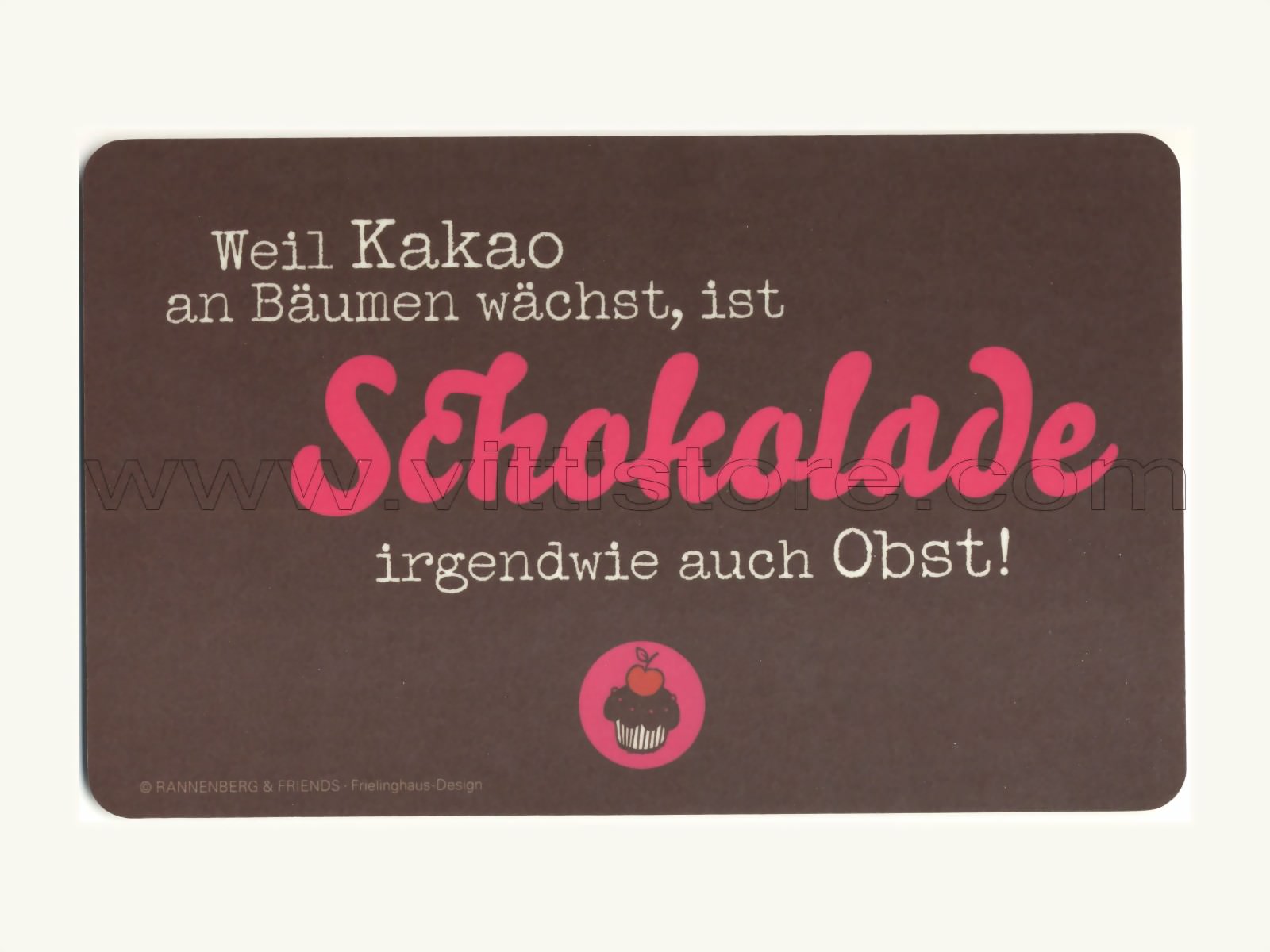 Bild von Frühstücksbrettchen Schokolade ist Obst