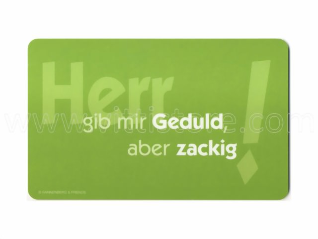 Bild von Frühstücksbrettchen Herr gib mir Geduld