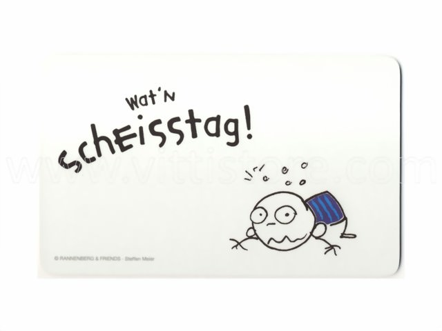Bild von Frühstücksbrettchen Wat'n Scheisstag