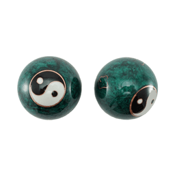 Zeige Details für Qigong Kugeln Yin-Yang grün Bild von Qigong Kugeln Yin-Yang grün