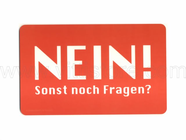 Bild von Frühstücksbrettchen Nein!