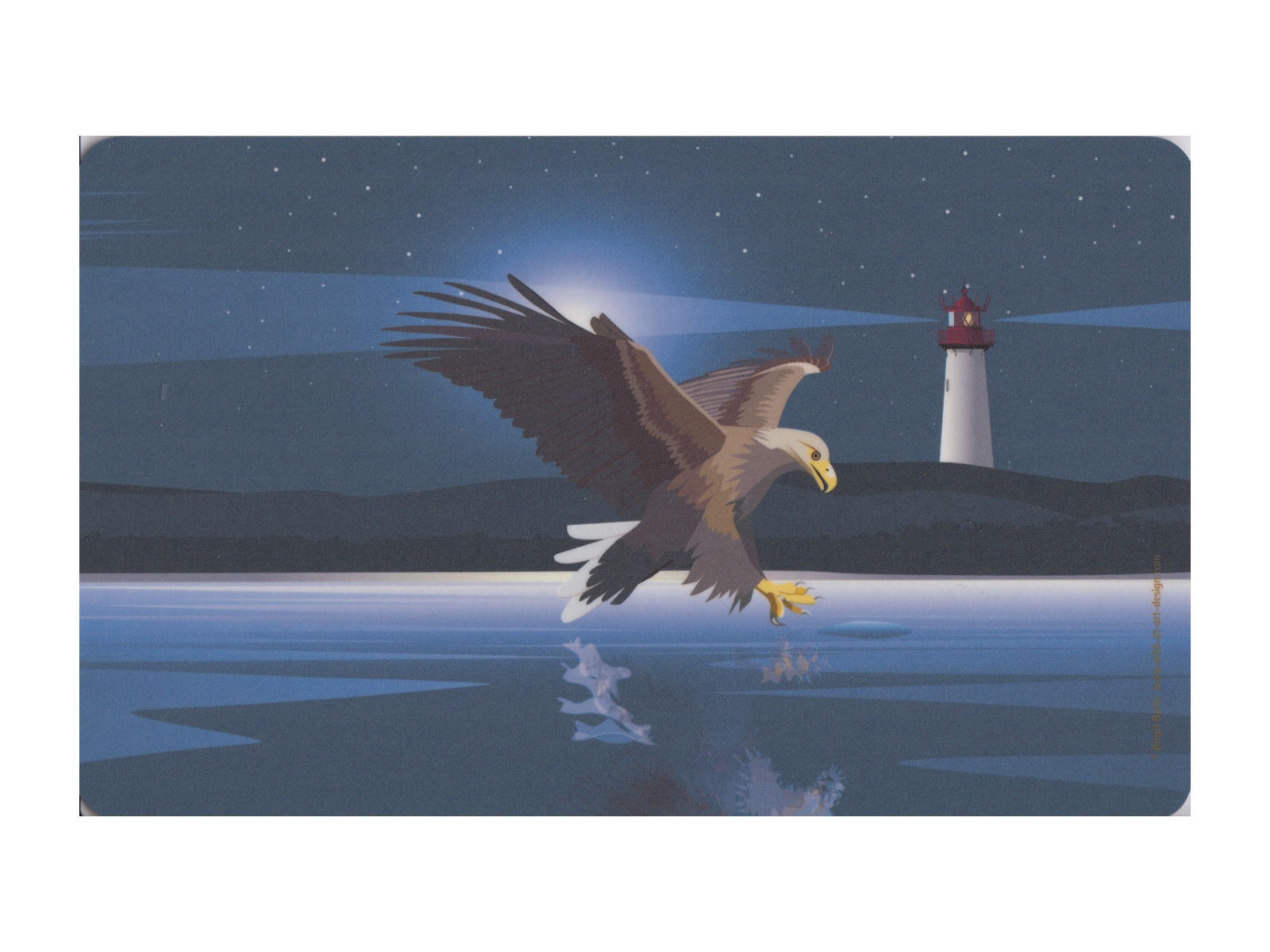Bild von Frühstücksbrettchen Seeadler
