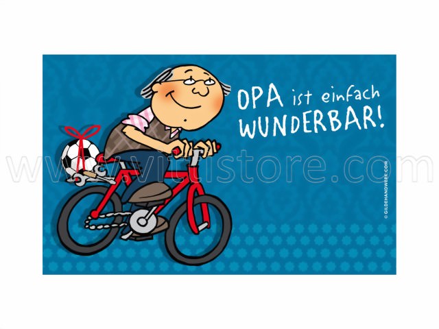 Bild von Frühstücksbrettchen Opa ist einfach wunderbar