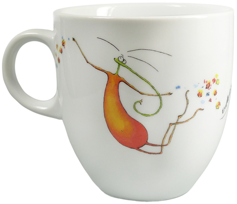 Bild von Tasse / Becher Euphorische Fruchtfliege